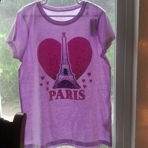 Girls PARIS Graphic Tee